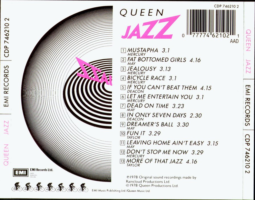 Queen  Jazz  back [1978]